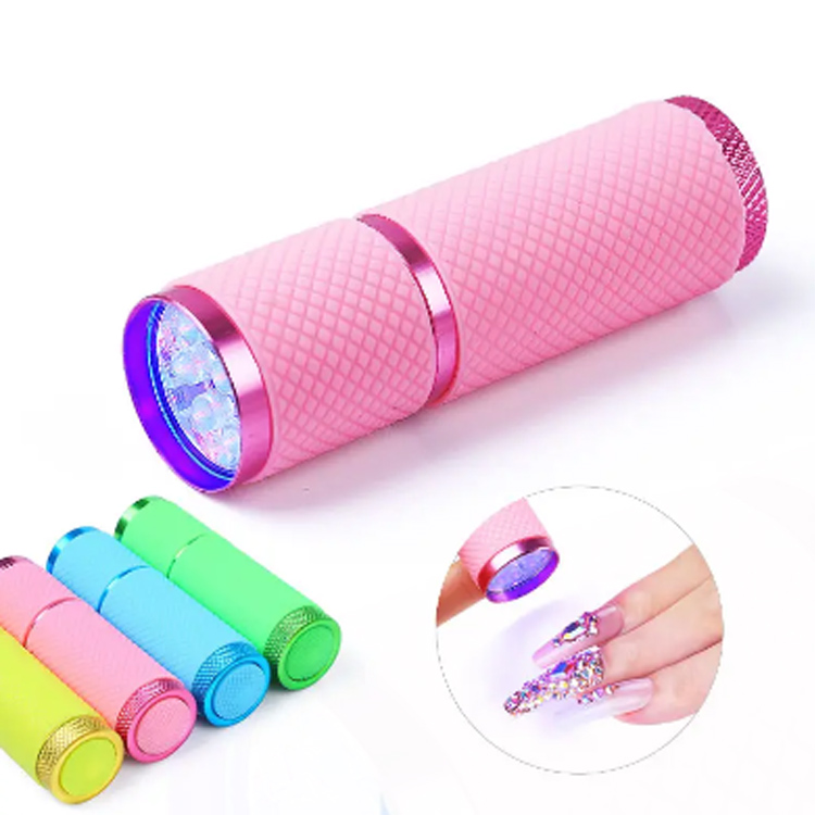 2024 gelhærdning af polsk lys hurtig tørretumbler 9 LED UV mini neglelampe