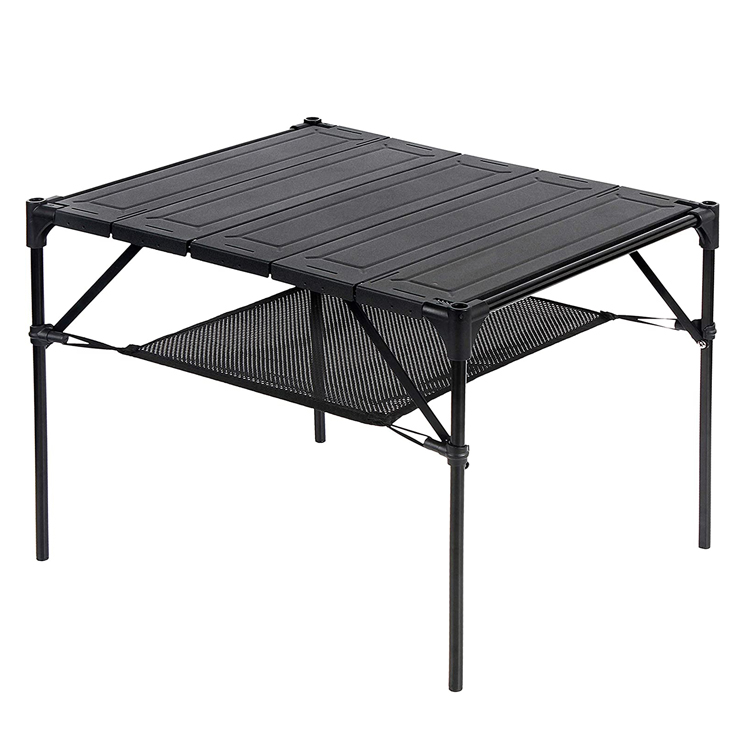 Hvilke materialer er campingfoldningsborde lavet af?