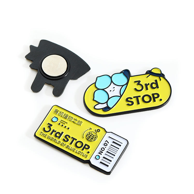 3d Usa sød souvenir præget brugerdefineret metal køleskabsmagnet