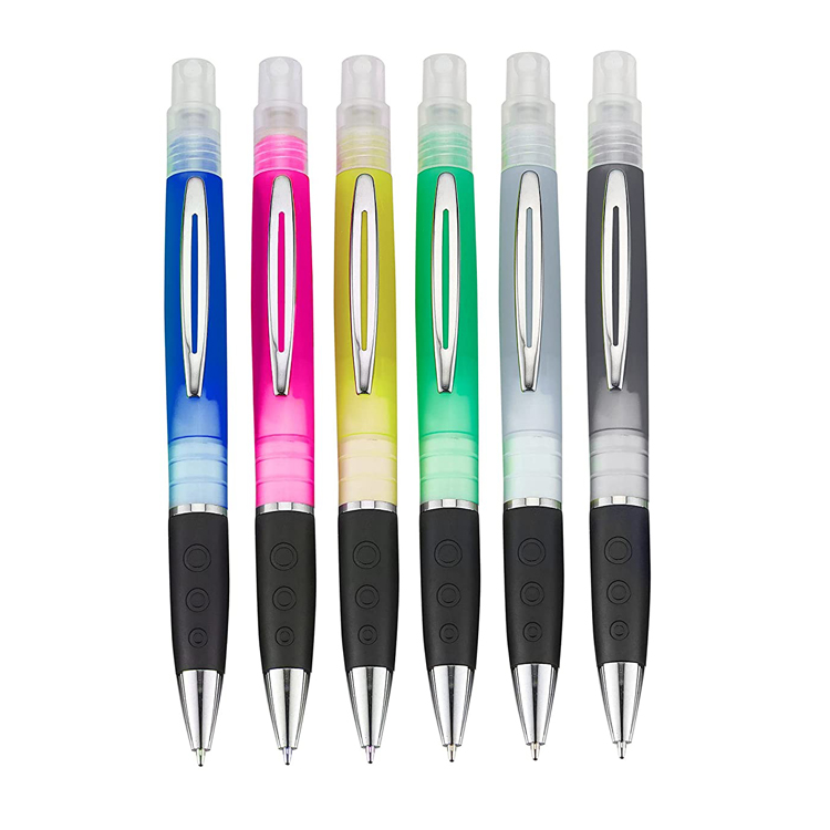 6 Pack Stylus Kuglepen Parfume Spray Flaske Pen