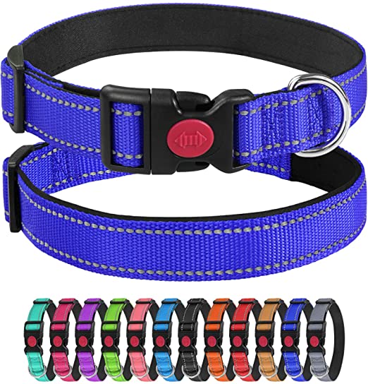 Justerbar Custom Nylon Pet Neopren Polstret Hund Krave