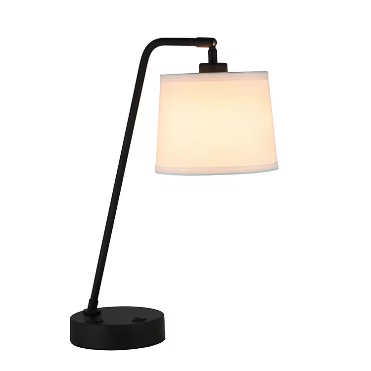 Art Deco Lampe Soveværelse Sengebord Retro Læsebordslampe