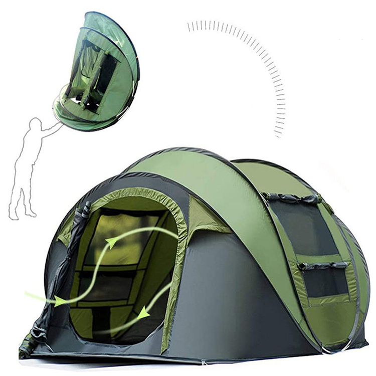 Automatisk pop-up udendørs strandcampingtelt