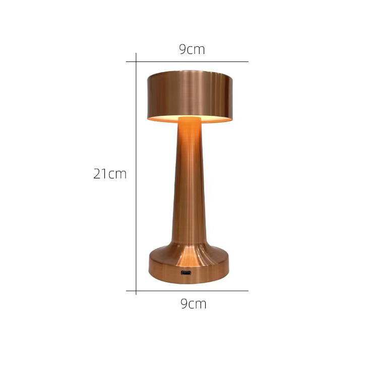 Bar Bord Led Touch Sensor Retro Desktop Dumbbell Skrivebordslampe