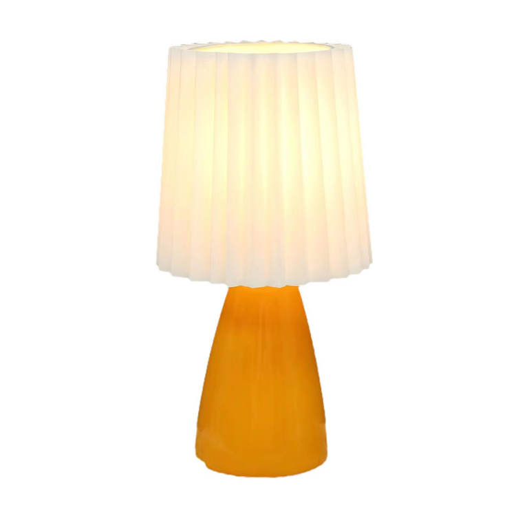 Soveværelsesdekoration Moderne Glas USB Light Mood Skrivebordslampe