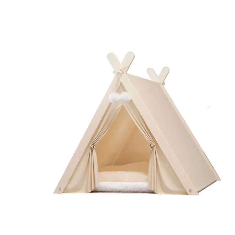 Komfortable kæledyrsmøbler bærbart teepee telthus