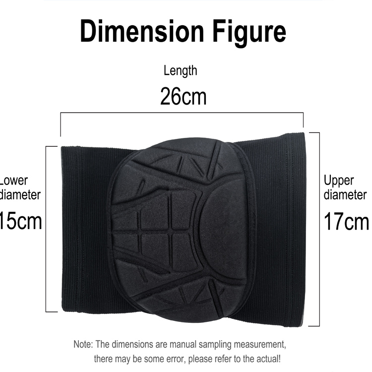 Brugerdefineret logo tyk svampe anti-kollision knæbeskyttere