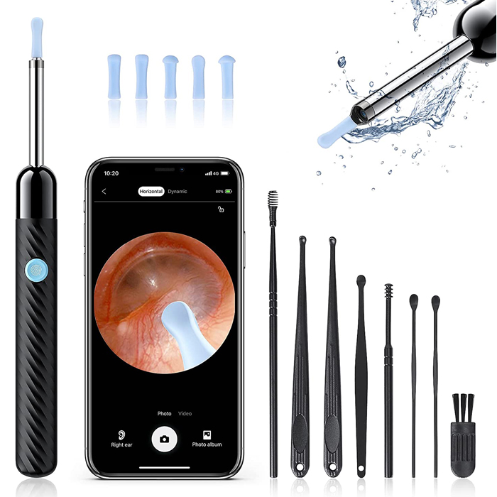 Elektrisk WIFI Endoskop Pick Tool Ørevoksfjerner