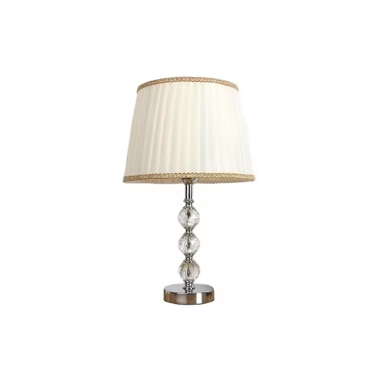 Europæisk moderne krystal luksus led soveværelse bordlampe