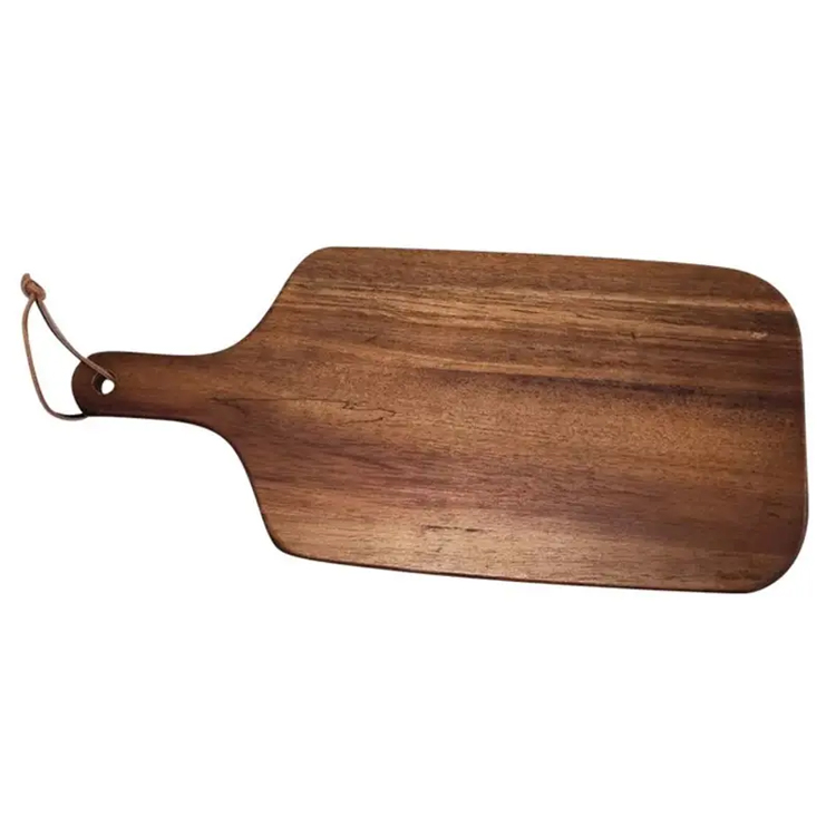 Hængende tomt træbrødplade Steak Board Cutting Board