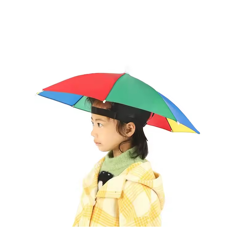 Hovedklip på Wear Paraply Rain Foldbar paraply