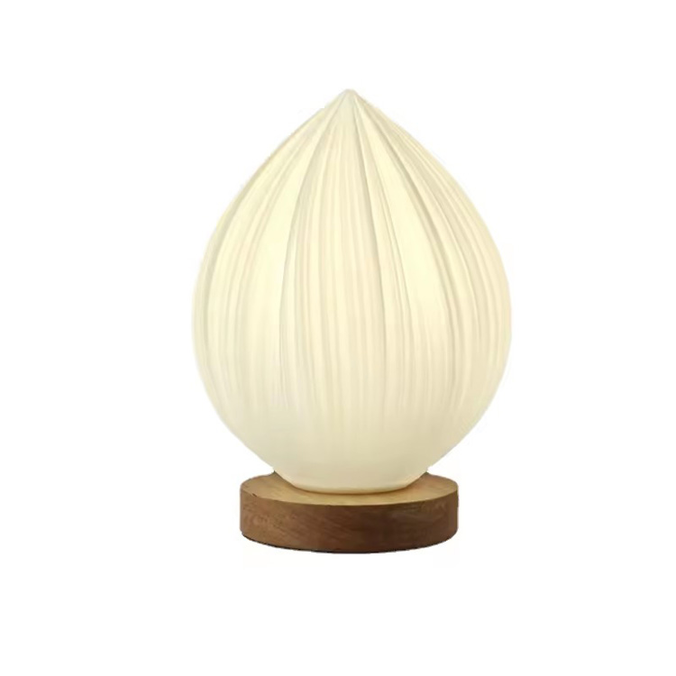 Høj kvalitet Hot Sales Peach Night Cute Frugt Shape Skrivebordslampe