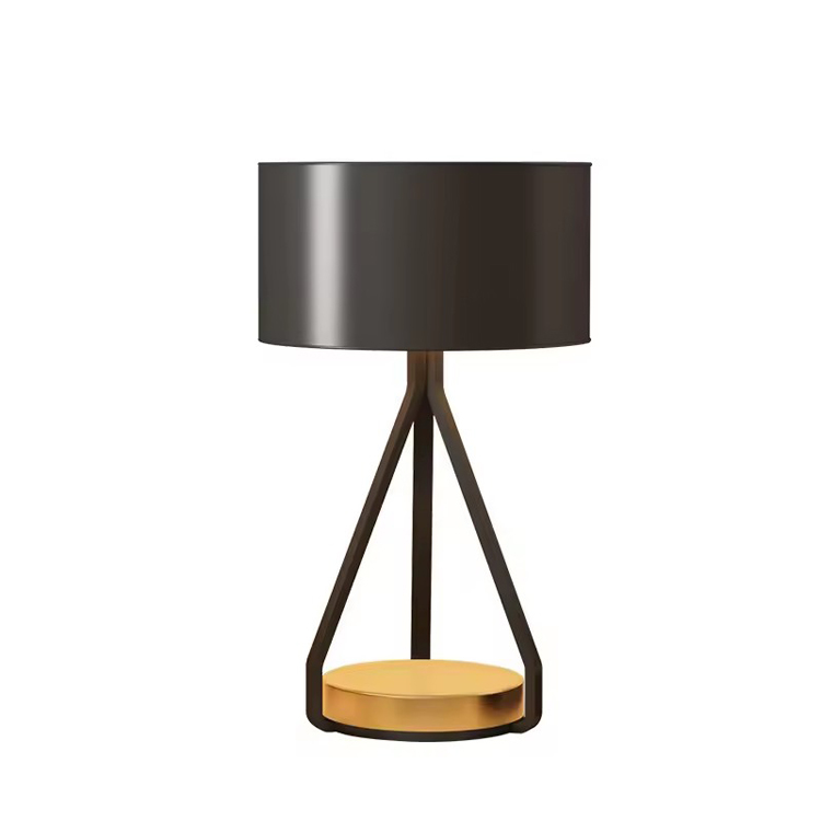 Hotel Modern Black Bedside Soveværelse Design Bordlampe