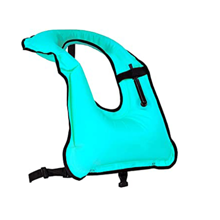 Oppustelig sikkerhedsjakke Bærbar Swim Life Snorkelvest