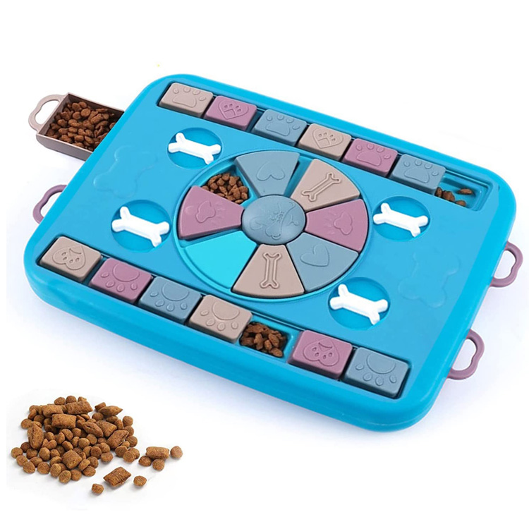 Interactive Puppy Treat Slow Feeder Hundepuslespil