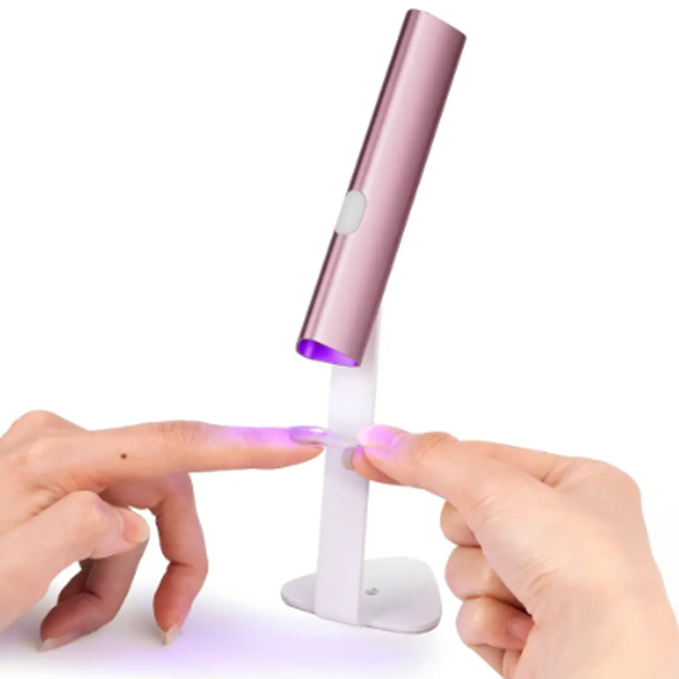 LED Manicure Pen mini UV Wear Nail Lim Gel Baking Lampe