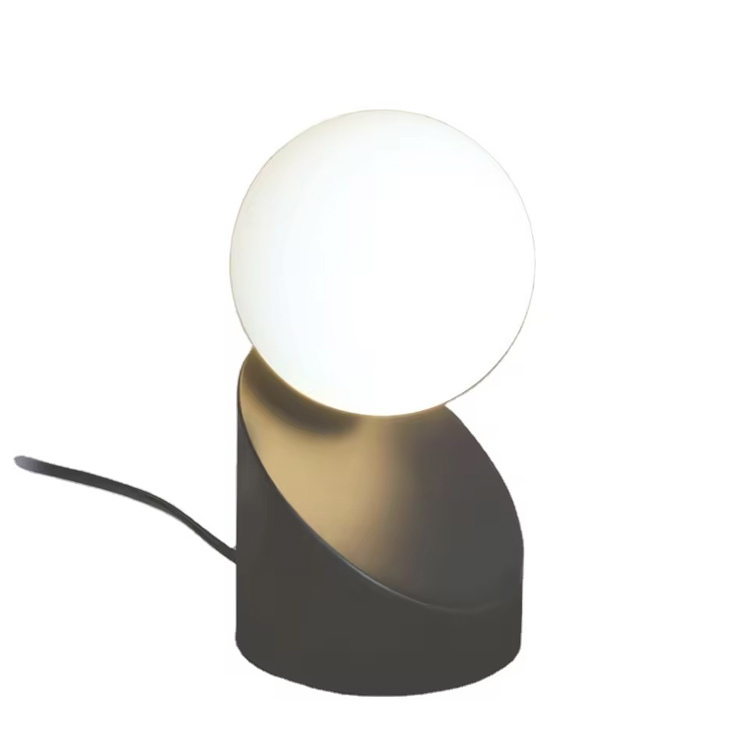 Luksus USB Genopladelig Guld Hjem Hotel Dekor Bordlampe