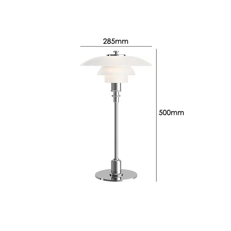 Metal Lampe Læsning Brugerdefineret Moderne Luksus Hvid Skrivebordslampe