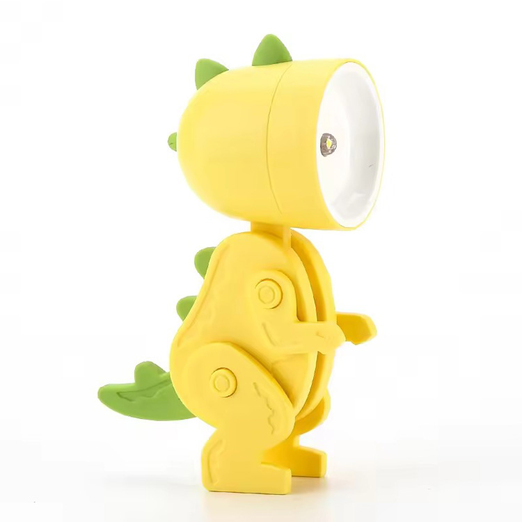 Mini Soveværelse Natlampe Sødt Design Dinosaur Bordlampe