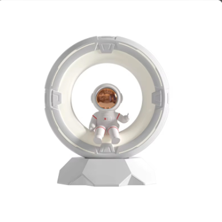 Moderne kreativ genopladelig dekorativ astronaut skrivebordslampe