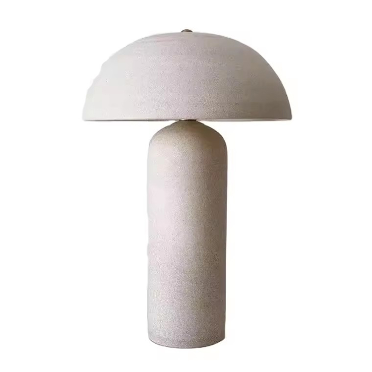Moderne Creative Simple Home Champignon Keramisk Bordlampe