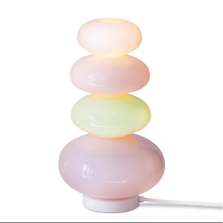 Moderne mode slik iriserende Macaron farverig skrivebordslampe