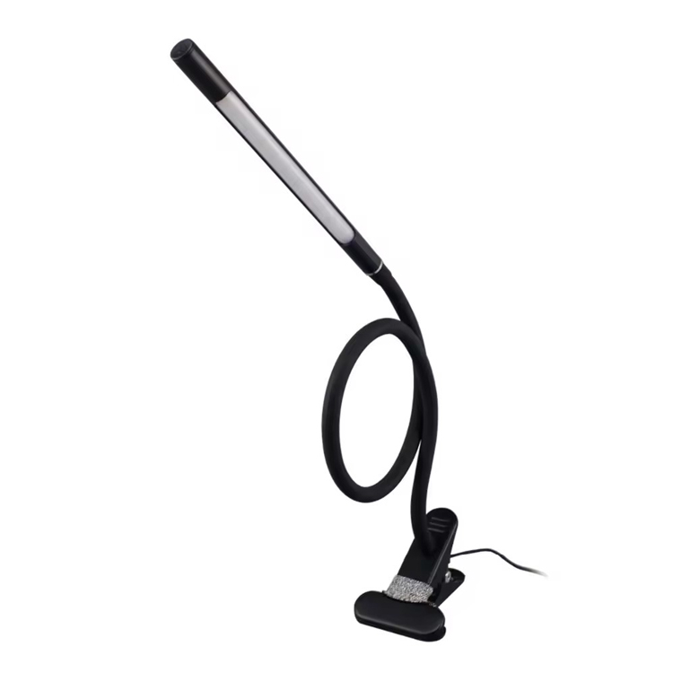 Moderne Lampeclips Skrivebord Sengekant USB LED Fleksibel Bordlampe
