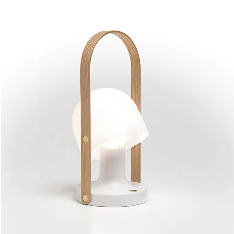 Moderne stil udendørs usb ledningsfri sengebordslampe