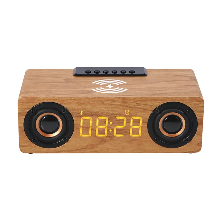 Multifunktion 3 i 1 digital trådløs opladning af Bluetooth -ur