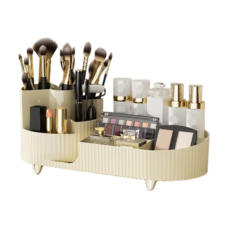 Ny makeup -arrangør børsteopbevaring kosmetisk opbevaringsboks