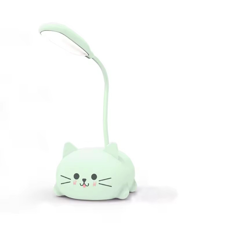 Ny USB-opladning Sengekant Stue Sød skrivebordslampe