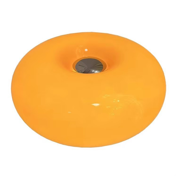 Nordic Lamp Bauhaus Medieval Led Glas Donut Bordlampe