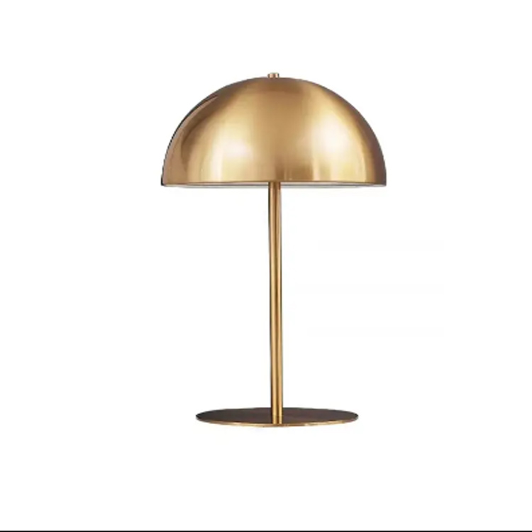 Nordic Pink Smedesvamp Halvcirkelformet skrivebordslampe