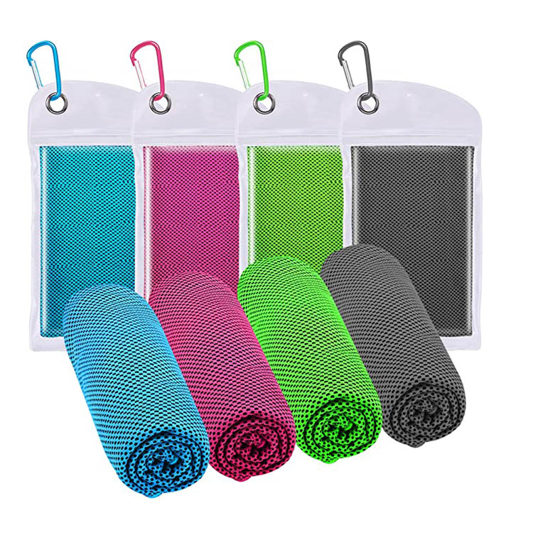 Udendørs rejse blødt mikrofiber is Instant Cooling Håndklæde
