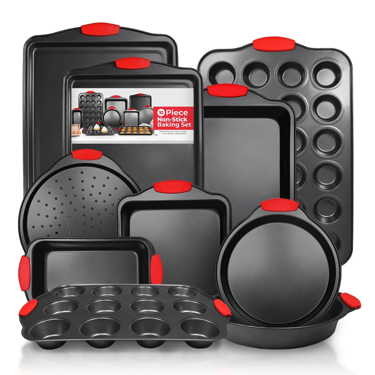 Ovn Bakeware Non-Stick Carbon Steel 10pcs Bakeware Set