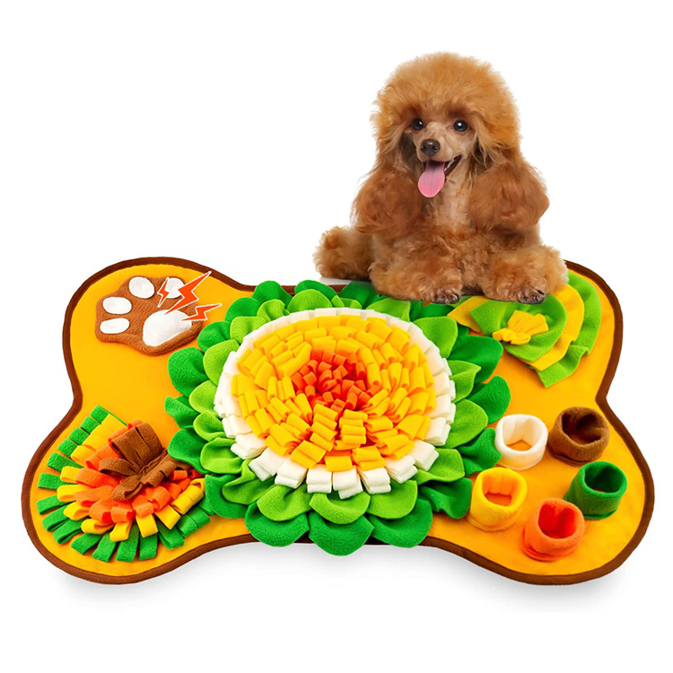 Pet Puslespil Legetøj Slow Feeder Træning Hunde Snuffle Mat