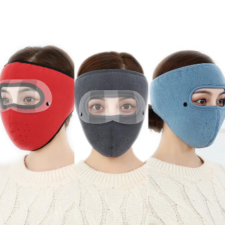 Polar fleece varm kold modstandscykling ansigtsmaske