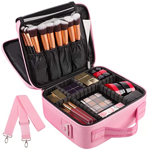 Bærbar opbevaring rejse kosmetisk taske Makeup Organizer