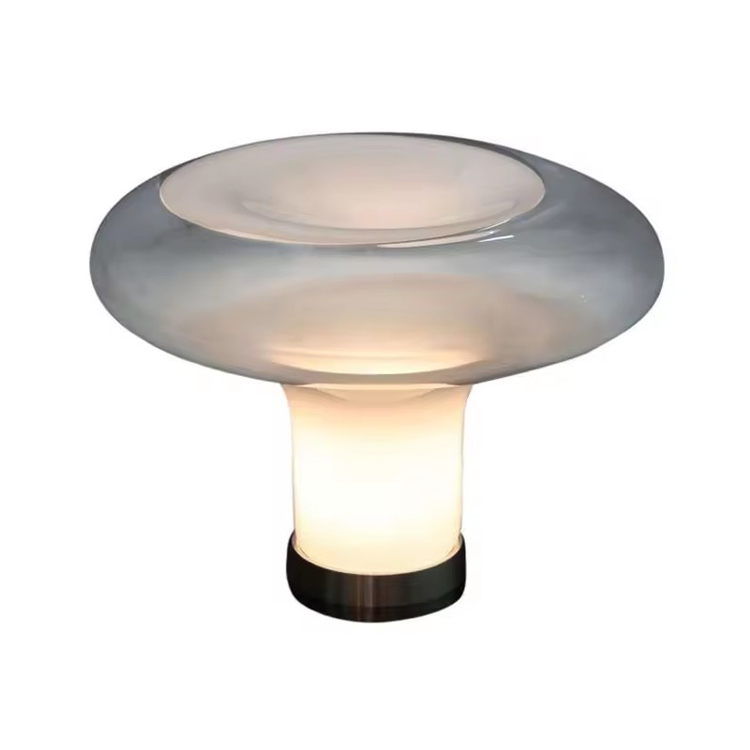 Postmoderne Simple Hotel Blød Dekoration Glas Skrivebordslampe