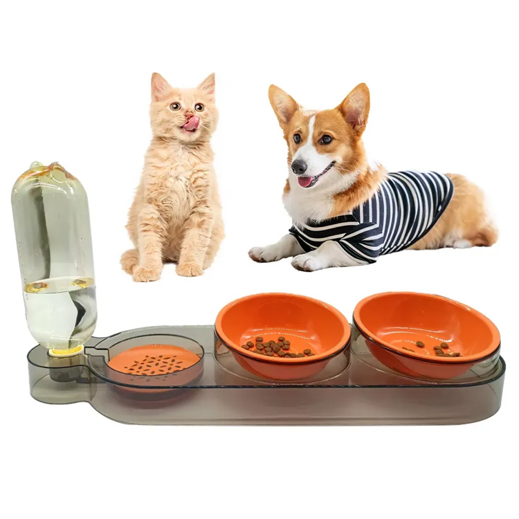 Professionel design katte hundefoder fodring skål kæledyrsføder