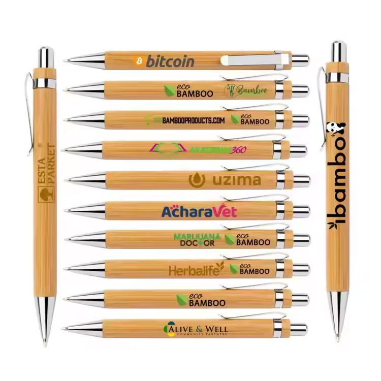 Salgsfremmende gave Eco Pen Low Price Promotion Bambus Pen