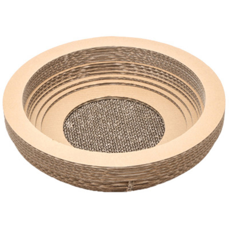 Genanvendelig skålformet Cat Scratcher