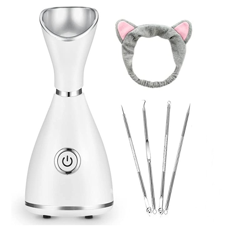 Sauna Ansigtsfugter Nano Spa Ion Face Steamer Machine