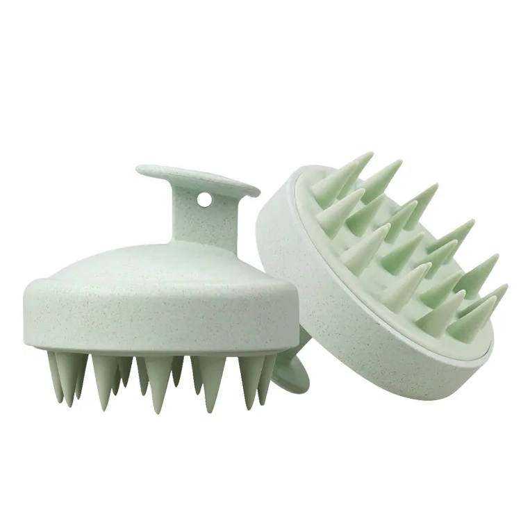 BIODOLPE BIODOBRADABLE Wheat Straw Silicone Hoved Hovedbundbørste