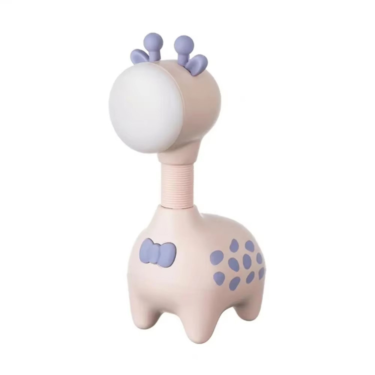 Temalampe Sød Giraffe Natlampe Usb Animal Bordlampe