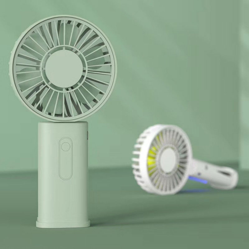 Lodret Mini Fan med Telefon Holder Og Clip