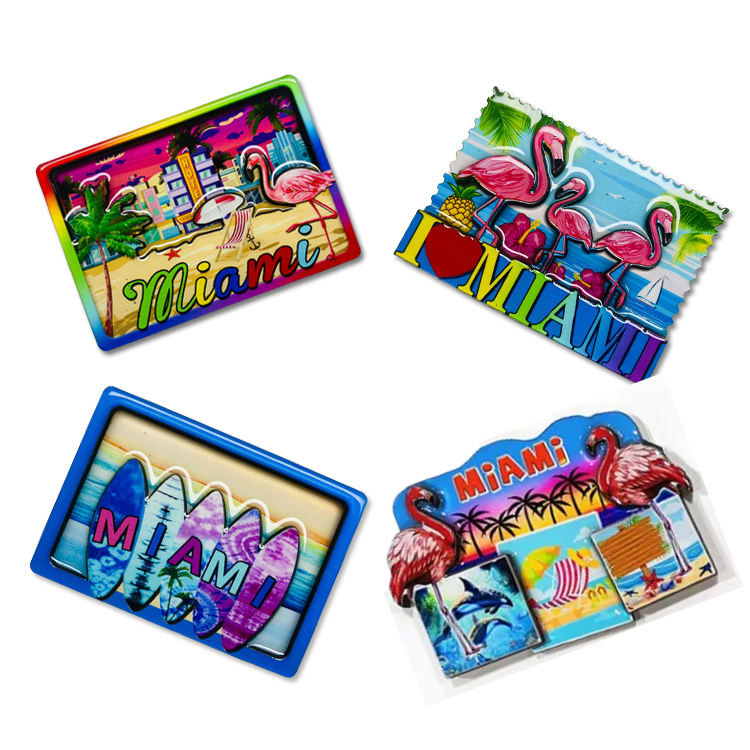 Wood Town Bynavn Vejskilt Souvenir Køleskabsmagnet